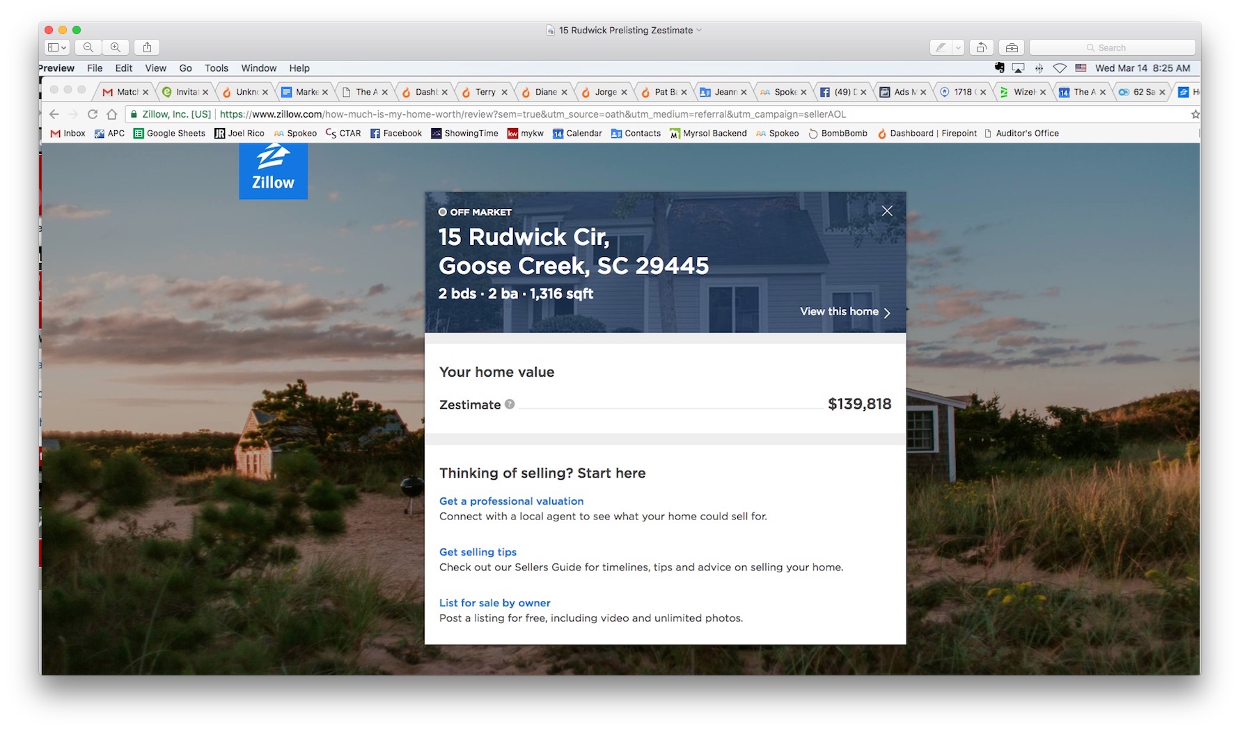 Zestimate of 15 Rudwick Cir Post Listing